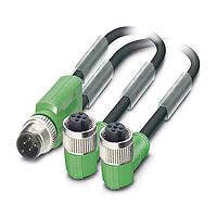 PHOENIX CONTACT 1543854 Sensor Cables / Actuator Cables SAC-3P-M12Y/2X 0,5-PUR/M12FR SO