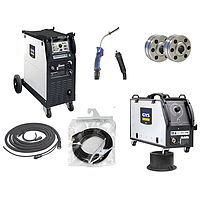 GYS PROMIG 400-4S DUO DV 3 MIG/MAG 용접기 (3ph; 230/400V; 40-350A; Cable 10m)
