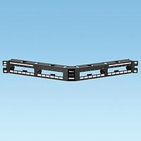 Panduit QAPP24BL Patch Panels QN Patch Panel Angl 24 Port, 1RU