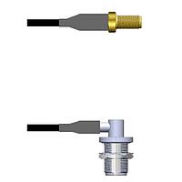 Amphenol Custom Cable Q-2Z01S0008120i RF Cable Assemblies SMA-SJ/N-RJB RG58 120I