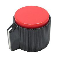 Shin Chin RN-118E-BU/6.4 원통형 노브 원형 노브 파란색 인서트