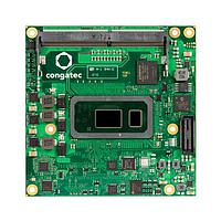 congatec conga-TC370/i7-8665UE Computer-On-Modules - COM COM Express Type 6 Compact module based on Intel Core i7-8665UE 4-core processor with 1.7GHz up to 4.4GHz turbo boost, 8MB L2 cache, Intel UHD Graphics 620 and dual channel DDR4 2400 MT/s memory interface (Intel Whiskey Lake).