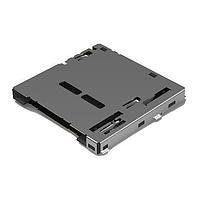 JAE Electronics SG50S009VCBR500 カードコネクタ UHS-I対応 耐久性フルサイズSDカードコネクタ、9ピン、プッシュプッシュタイプ