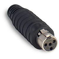 Đầu nối cáp SLD Mini XLR 3 chân FML 0.23" đến 0.26" Switchcraft TA3FS25