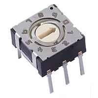 Công tắc quay 10 vị trí lỗ xuyên thân Rotor mũi tên chìm CTS Electronic Components 220ADA10