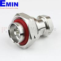 Fairview Microwave SM4416 7/16 DIN Male to 4.1/9.5 Mini DIN Male Adapter (6 Ghz, IP67 Mated)