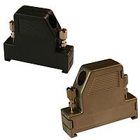 Vỏ Bảo Vệ Dây Cáp Giảm Căng 15 Chân 60 Độ có Vít Vặn Nhỏ Nhựa Đen NorComp 951-015-010R011