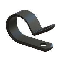 Kẹp Gắn Cáp & Phụ Kiện, Gắn Vít, Màu Đen, Giữ 3/4 inch Essentra Components N-12B-BK