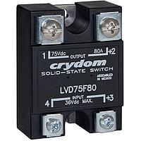 Sensata Technologies - Crydom LVD75E100H ソリッドステートコントローラー 48V/100A 25.0/24.5V コントロール LVD パッド付き