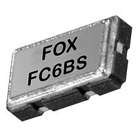 Fox / Abracon FC6BSCCLM25.0-T2 Crystals SMD Crystal, 25 MHz, Tolerance 30.0 ppm, Stability 30.0 ppm, -40 To +85 C, 18pF, 6 x 3.5 mm