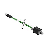 Molex 1201080216 Ethernet Cables / Networking Cables M12-4P(D)-MM-ST/PUSHPULL RJ 5m