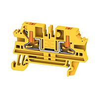 Weidmuller 2847290000 DIN Rail Terminal Blocks AL2C 2.5 YL