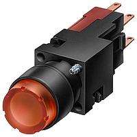 SIEMENS 3SB22270LC01 Pushbutton PUSHBUTTON,MOMENTARY,EXT,RED,ILL