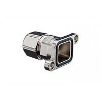 Ống Siết Cáp, Bộ Giảm Căng & Kẹp Dây Cáp Ống Siết Cáp, Loại Mặt Bích Vuông, Thân Ngắn, Kim Loại, Ren Vít 6"-32 UNC, Đường Kính Dây F5.5 - F7.0mm Amphenol LTW CSF-D14003