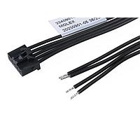 Cáp Chuyên Dụng KK Plus 250-to-Pigtail 2.50mm P SR 600mm Dài 5 Mạch Đen Molex 224090-1054
