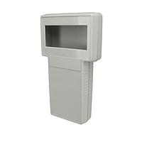 Bud Industries HH-3421-BC ハンドヘルドグラバータイプBプラスチックボックス、LCDカットアウトバッテリーコンパートメント（9.3 X 5.2 X 1.7インチ）