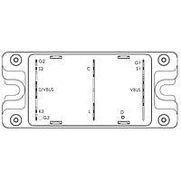 MOSFET / SiC SBD PM-MOSFET-SIC-SBD-SP4 Microchip Technology MSCSM70VM10C4AG