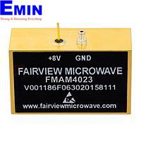 Fairview FMAM4023 WR-12 Waveguide Power Amplifier 70.5 GHz to 76.5 GHz Frequency Range With 25 dB Gain And 22 dBm Psat Using UG-387/U Flange