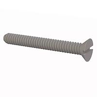 Essentra Components 020440B062 Slotted Countersunk 100 Slotted CSK Screw, #4-40 Thread, 5/8 Lg