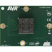 Microchip Technology ATSTK600-SC21 Cards Generic socket card for dev in QFN64 pkg