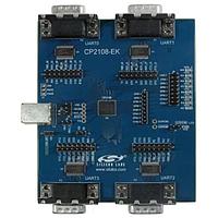 Bộ đánh giá Bộ điều khiển Cầu nối USB sang Quad UART CP2108 Silicon Labs CP2108EK