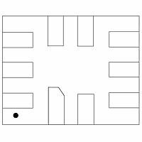 IC Công Tắc Tương Tự Đôi SPDT 0.45ohm mQFN-10L Vishay Siliconix DG2750DN1-T1-GE4