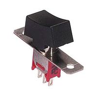 Công tắc gập, Công tắc gập cỡ nhỏ, SPDT, BẬT-KHÔNG-BẬT, gắn ngang góc phải, Tuân thủ RoHS Grayhill 47CMSP1R1M6QT