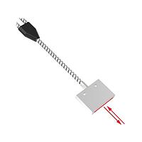 Cảm biến sợi thủy tinh; Chế độ tán xạ; Dải bó sợi 38,1 mm x 0,25 mm; Vỏ bọc thép không gỉ; Dài 0,91 m; Đầu cảm biến hình chữ nhật 51 mm x 38 mm Banner Engineering BR2.53S