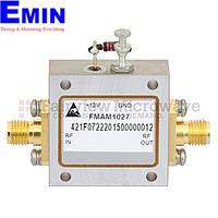 Fairview FMAM1027 2.2 dB NF Low Noise Amplifier Operating From 8 GHz to 12 GHz with 18 dB Gain, 13 dBm Psat and SMA
