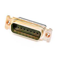 Đầu cắm DSUB 15 chân đực ép cos CLIN G kẽm Cinch DACE15P