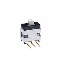 Công tắc trượt siêu nhỏ SPDT BẬT-TẮT-BẬT 0.098' RA KÈM GIÁ ĐỠ NKK Switches AS13AH