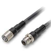 Cáp cảm biến / Cáp chấp hành Đầu nối I/O cảm biến Omron Automation and Safety XS3W-M42A-4C2-A