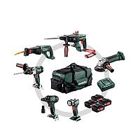 METABO COMBO SET 6.1 无绳钻机套 (SB 18 LTX + KHA 18 LTX + W 18 LTX 125 QUICK + ASE 18 LTX + SSW 18 LTX 300 BL + ULA)