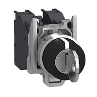 SCHNEIDER XB4BG41GEX キー ロックスイッチ HAZ LOC プッシュボタンスイッチ、24-240 Vac/dc、接点 1 N.O.、-40 +70、IP66