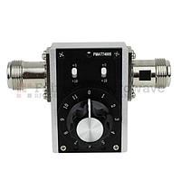 Fairviewmicrowave FMAT74005 0 to 31 dB Step Attenuator With a 1 dB Step N Female Connectors Rated Up To 2.7 GHz and Up to 2 Watts in a Dial Design