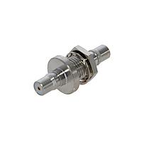 HUBER+SUHNER 34_QMA-50-0-2/133_NE RF Adapters - In Series QMA jack(f) to QMA jack(f) bulkhead