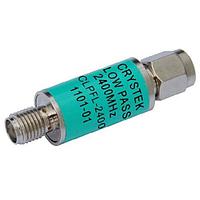 Crystek Corporation CLPFL-2400 Low Pass DC-2400MHz 7th Ord 50 ohm -40C +85C SMA