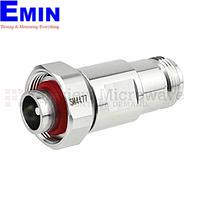 Fairview Microwave SM4477 4.1/9.5 Mini DIN Male to N Female Adapter (6 Ghz, IP67 UnMated)