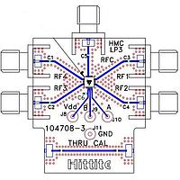 Mạch in đánh giá công tắc RF Analog Devices EV1HMC344ALP3