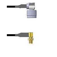 Amphenol Custom Cable Q-2F02R0008108i RF Cable Assemblies N-RP/SMA-RJB RG58 108I