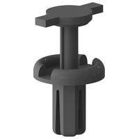 Essentra Components RRR-1 Snap-In Rivet Rivet,Remv,Black,.059-.138 in Hold