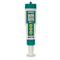EXTECH PH100 pH Meter (0.00 -14.00 pH;  ± 0.01 pH)