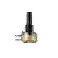 Biến trở Cermet 10mm Gắn bảng điều khiển biến trở cermet 10K Ohm Điện trở Độ dung sai 20% Công suất 0,33W, Trục nhựa Tuyến tính Dọc Chân PCB Số lượng lớn Amphenol Piher SMC10V10-103A2020-MTA