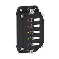 Bộ Điều Khiển Cảm Ứng Đèn Tháp IO-Link, 5 Đầu Ra Không Dây 900MHz, 18-30 VDC, Mô-đun Điều Khiển 5 Cảm Ứng Banner Engineering LCA130T5KQ