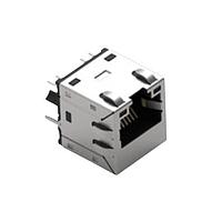 Wurth Elektronik 7499011448 LAN WE-RJ45LAN 統合トランス 10/100BASE-TX 縦型 LED L/R : 緑/黄