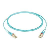 Panduit NKFXER02L-LM03 ສາຍສົ່ງແສງໃບເສັ້ນ Fiber Optic Cable Assemblies Keyst LC-LC Patch Cord OM3 Riser D