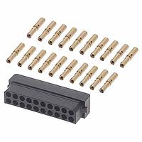 Harwin B5740-220-F-C-2 Receptacle 20 PIN FEMALE SMALL BORE