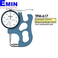 TECLOCK TPM-617 Dial Pipe Gauge (10mm / 0.01mm)