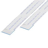 GCT (Global Connector Technology) 05-12-A-0254-A-4-06-4-T FFC / FPC Jumper Cables 0.5mmP. FlatFlexCble, 12Contact, Conductor SameSide, Len254mm/10in, Tin Plt