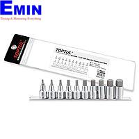 Bộ vít lục giác TOPTUL GAAG1005 (10 món, 1/2inch)